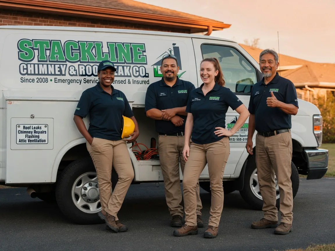 Chimney flashing repair company in Junction, IL